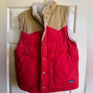 EUC Patagonia bivy vest reversible Men’s S - fits women’s S or M